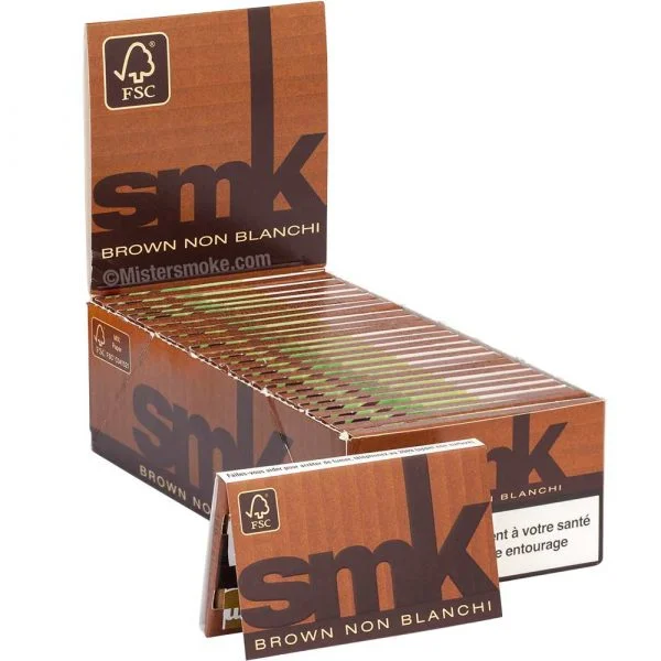 Box of 24 books of SMK Brown Regular