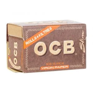 OCB Rolls Virgin + Tips