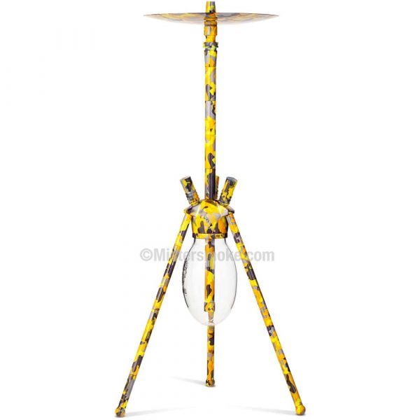 Hookah Skull Ovni Camo - Yellow