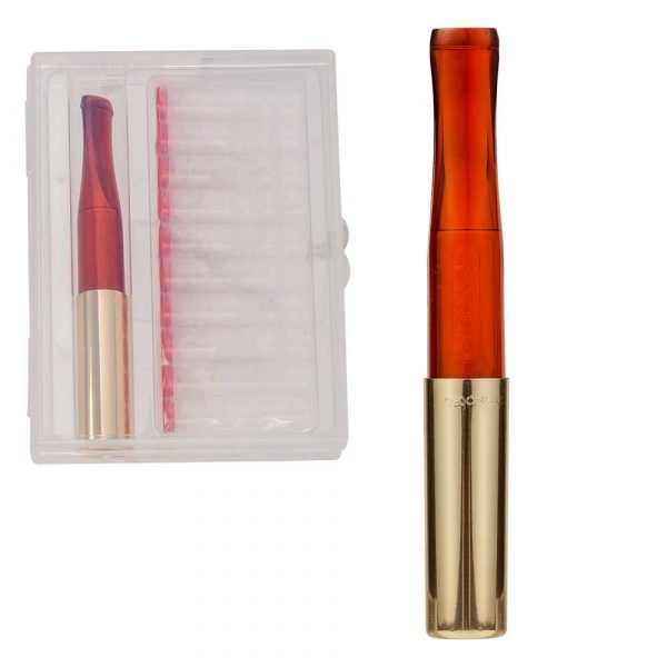Coffret Fume cigarette et filtres Denicotea - Rouge