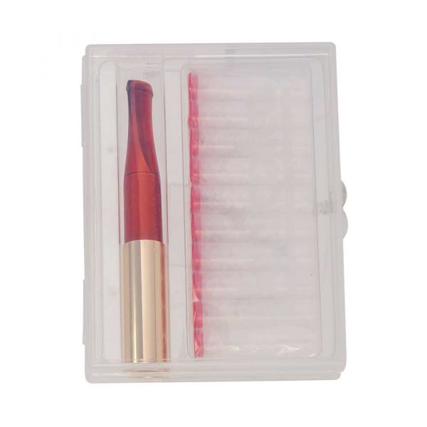 Coffret Fume cigarette et filtres Denicotea - Rouge
