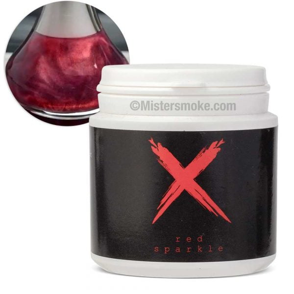 Colour Hookah metallic effect Sparkle - Red