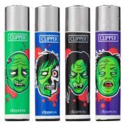 Lot de 4 Clipper - Horror Zombie