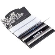 Boite de 24 carnets de feuilles slim et filtres toncar