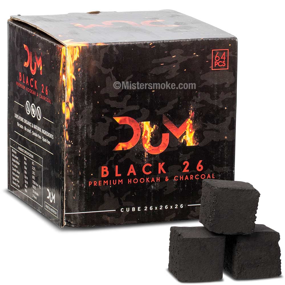 Charbon naturel DUM Black 26, Charbon chicha