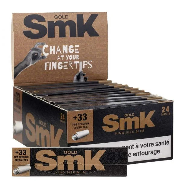 Boite de 24 carnets SMK slim + tips