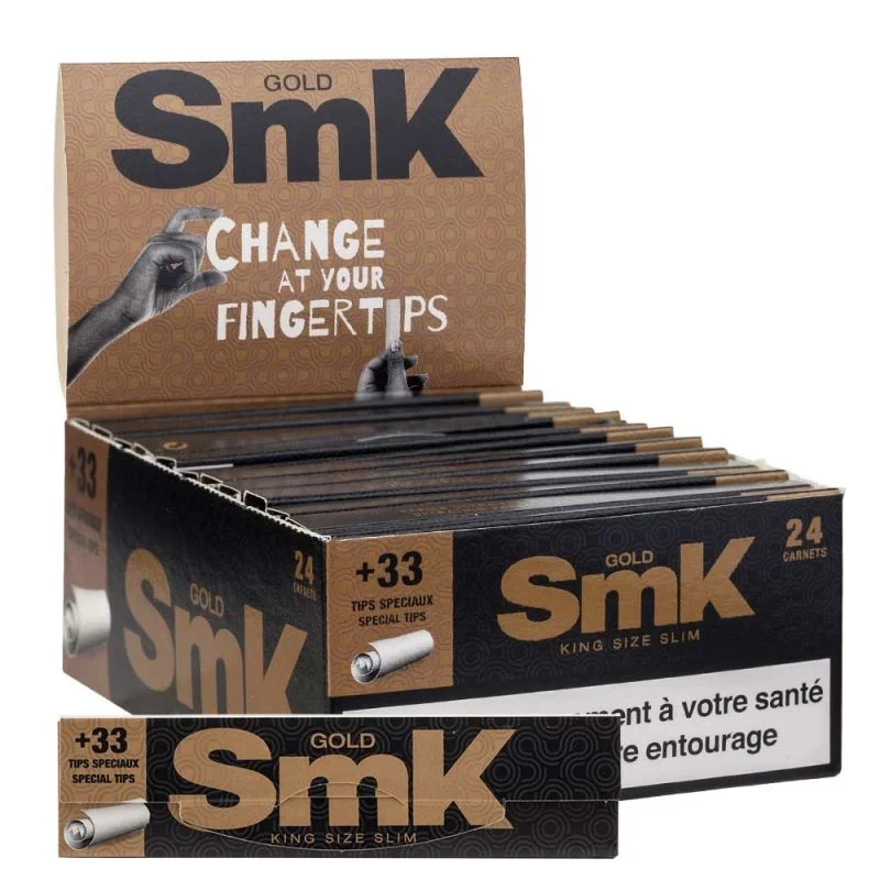Box of 24 SMK slim notebooks + tips
