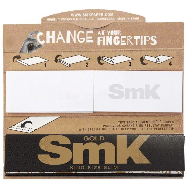 Boite de 24 carnets SMK slim + tips