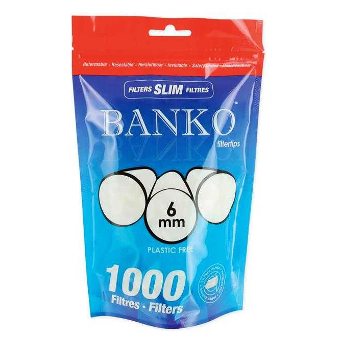 Sachet de 1000 filtres cigarettes Banko