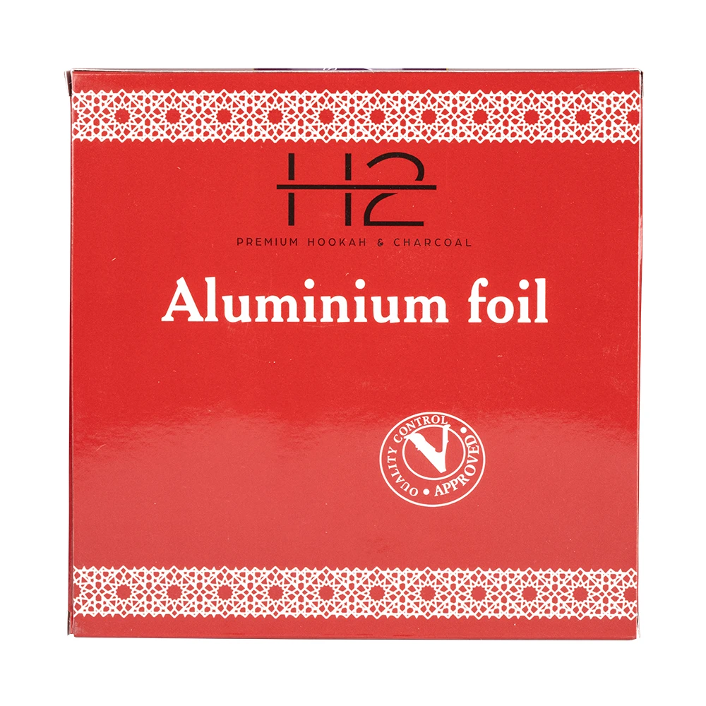 Paquet de feuilles d'aluminium pour foyer de chicha
