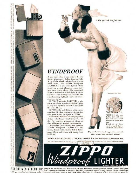 Zippo Slim, le briquet idéal pour offrir