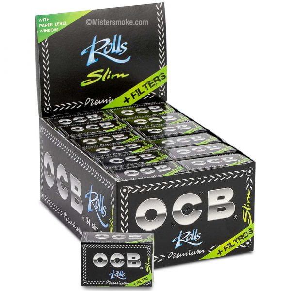 Boite de 24 Rolls OCB slim + tips