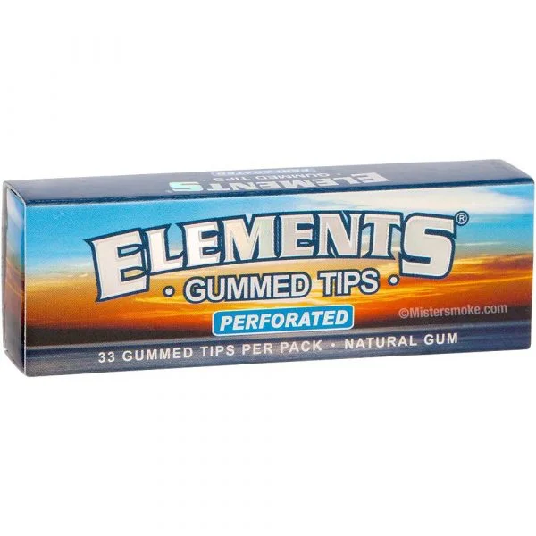 case of 33 filters elements gummed perforated
