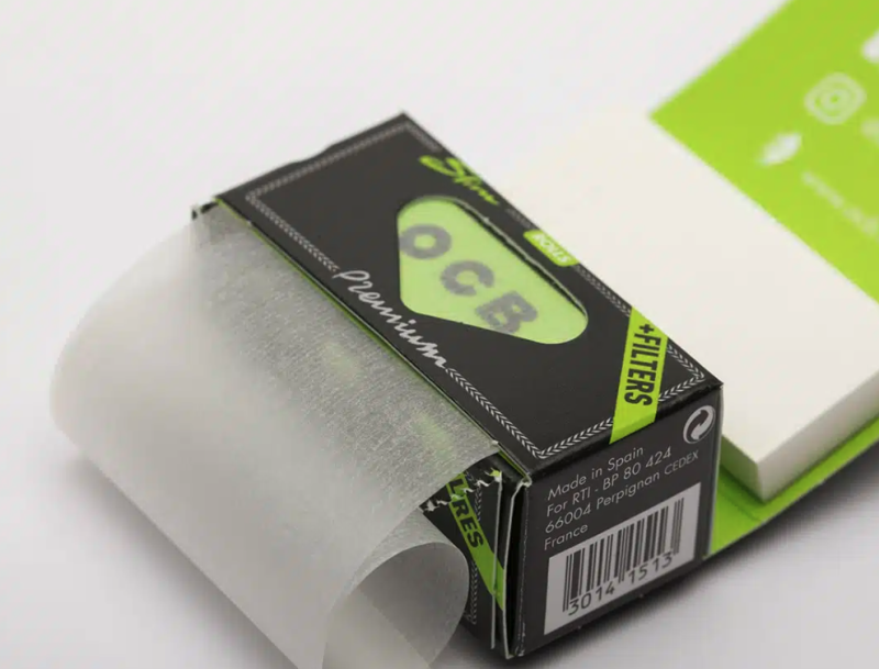 ocb rolls slim + filtres toncar - Boite de 24 carnets économique.