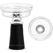 Bowl phunnel glass and silicone DUM - Black