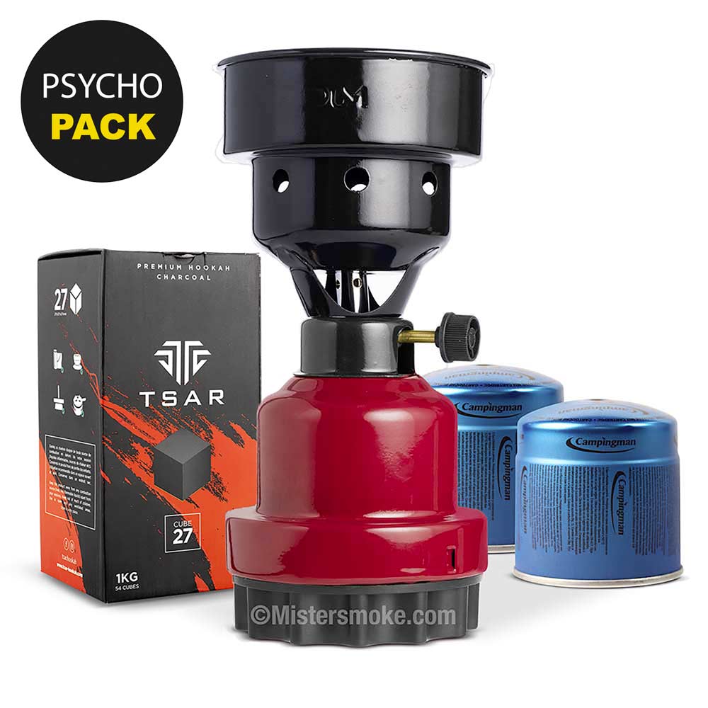 Psykopack Allume charbon, Pack chicha