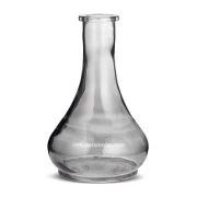 Vase en verre pour chicha russe ou traditionnelle.