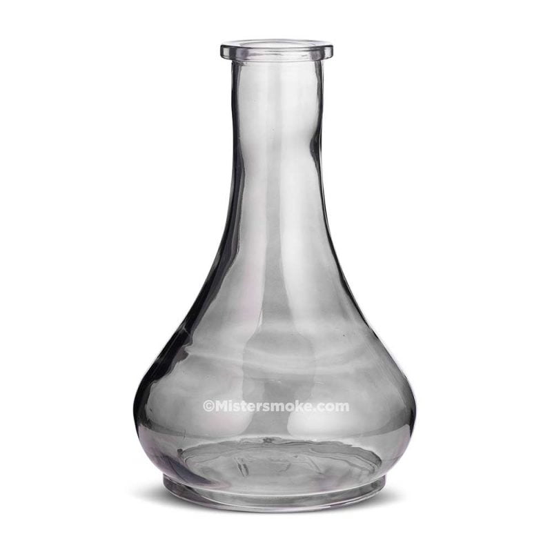 Vase en verre pour chicha russe ou traditionnelle.