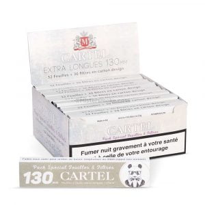 Boite de 24 carnets Cartel Extra longues + tips