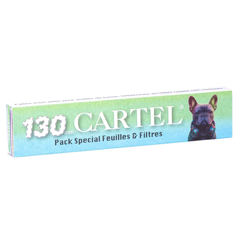 Carnet de feuilles Extra Longues + tips CARTEL