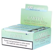 CARTEL Extra longues + filtres - boite de 24 carnets