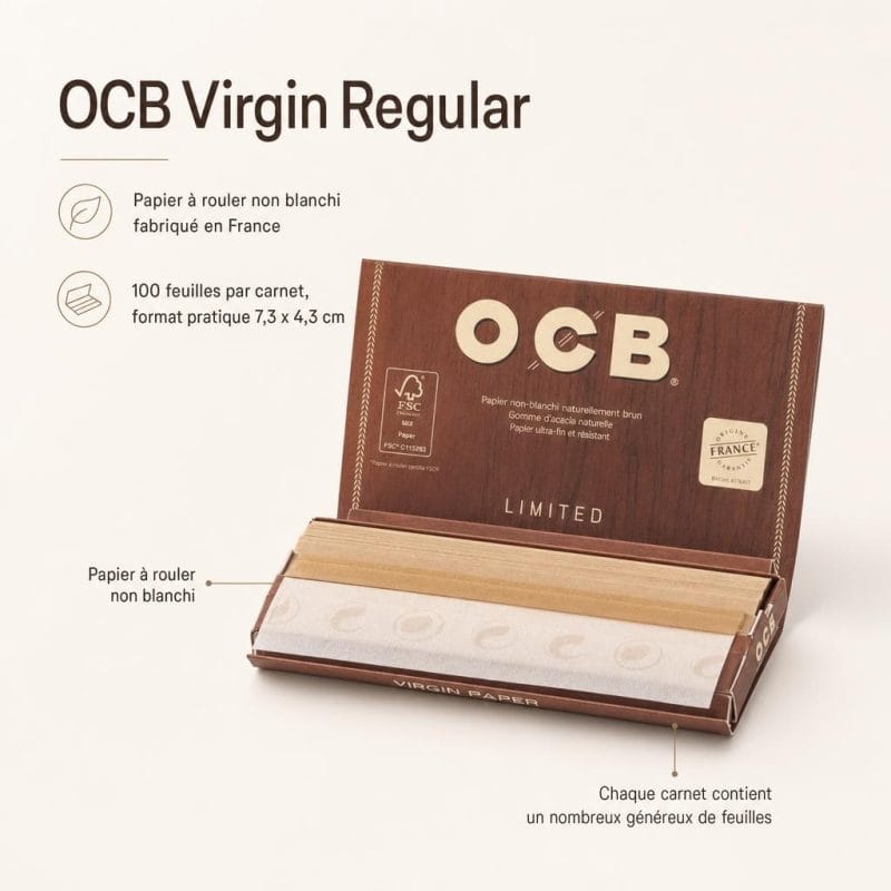 AAA - Carnet OCB Virgin Regular - image-1