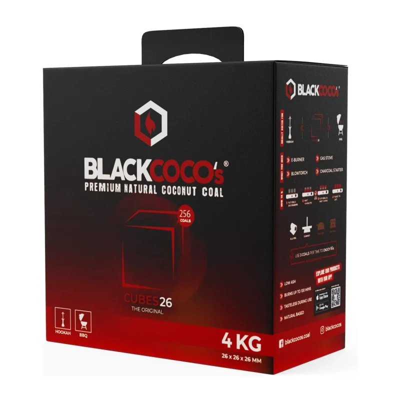 Charbon naturel Blackcoco's 4 kg
