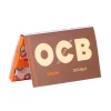 carnet ocb virgin regular - papier à rouler marron pas cher - carnet double