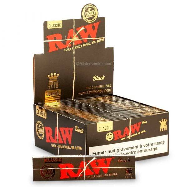 Booklet RAW Black King Size