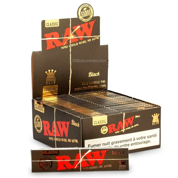 Carnet RAW Black King Size