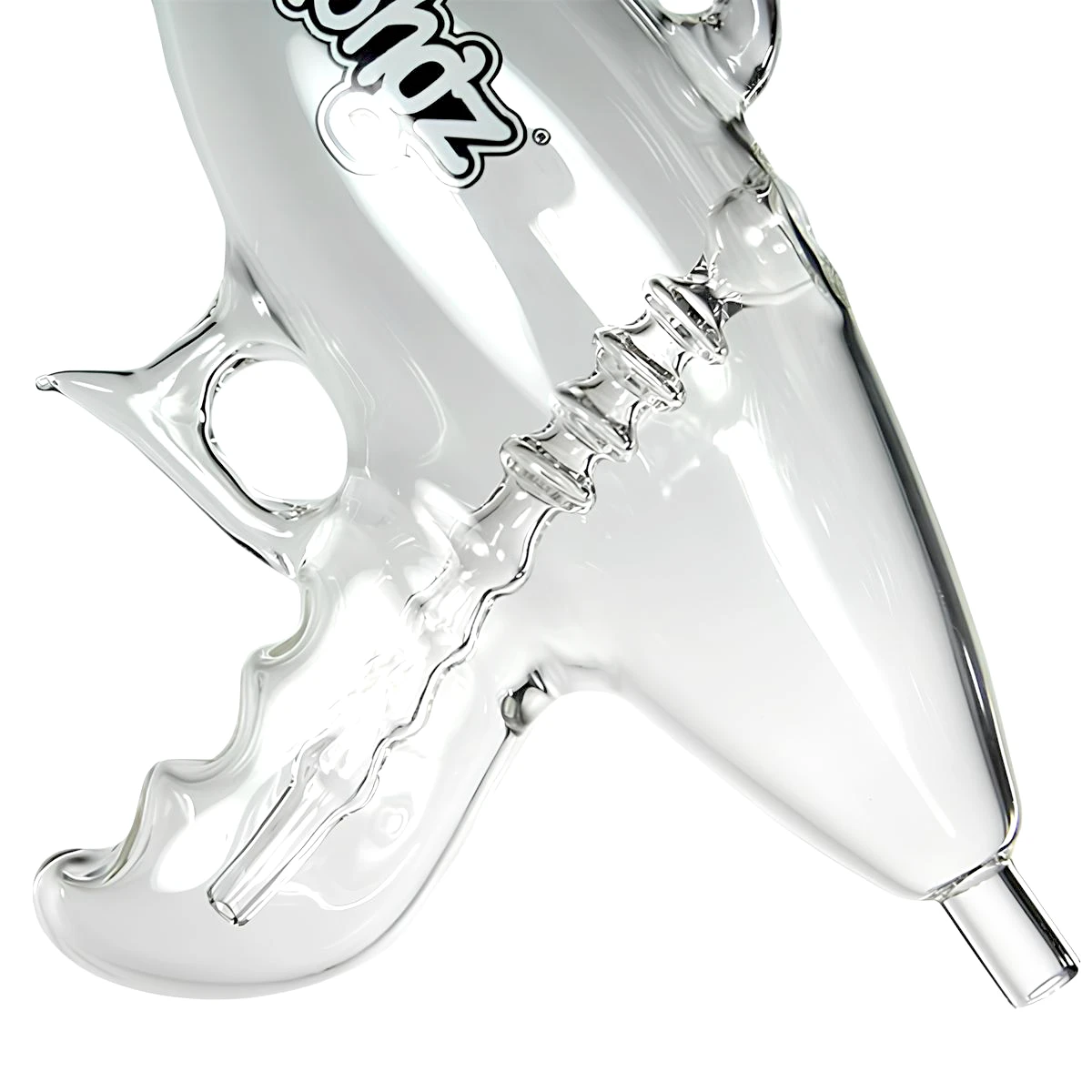 bang original en verre en forme de pistolet