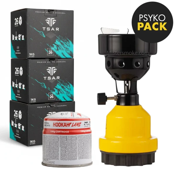 pack allume charbon chicha