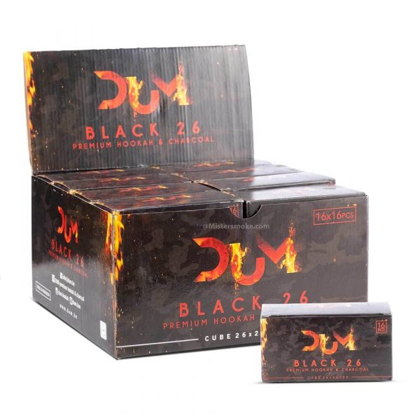 charbon naturel dum Black 26 Mini format
