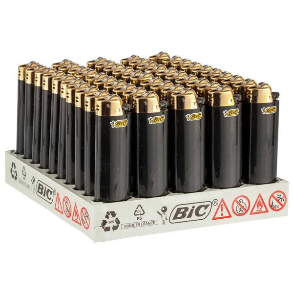 Schachtel mit 50 BIC-Feuerzeugen