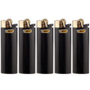 set of 5 bic lighters maxi