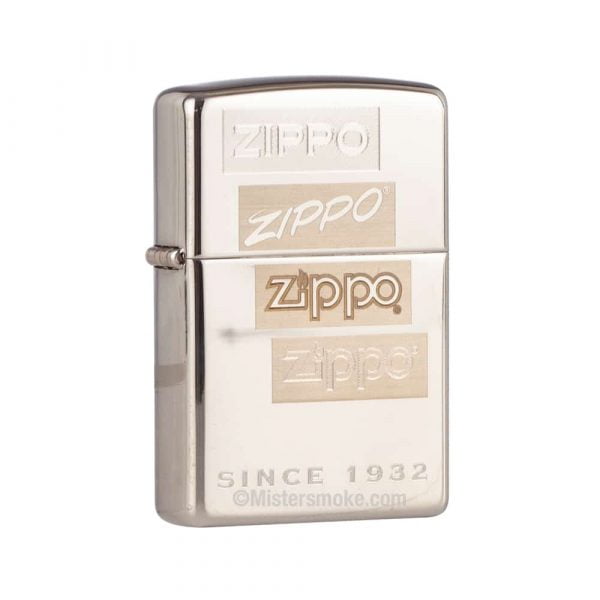 briquet zippo chrome
