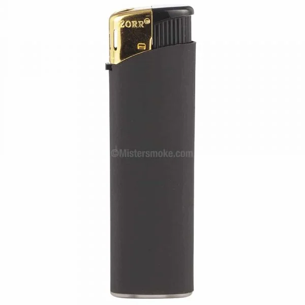 electronic lighter zorr black gold