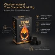 AAA - Charbon naturel Tom Cococha Gold 1 kg - image-1