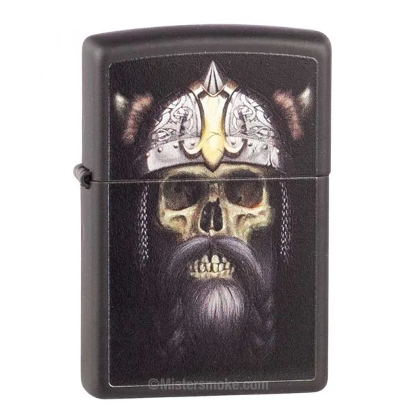 briquet zippo viking skull