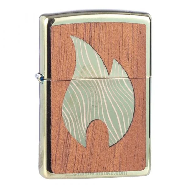 zippo woodchuck flame lighter