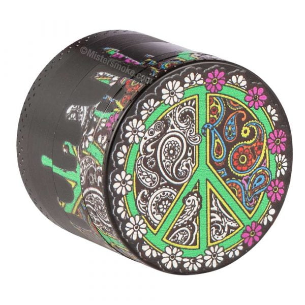 grinder metal ragga peace and love 42 mm