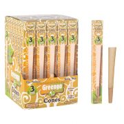 box of 35 pre-rolled greengo king size cones