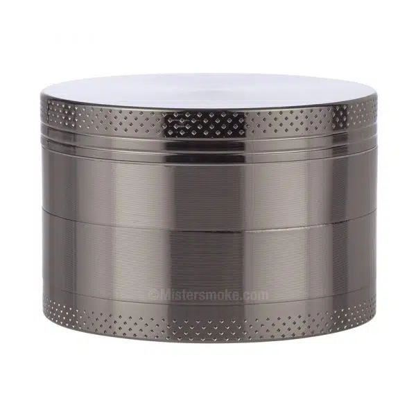 wooden storage box with grinder and storage jars