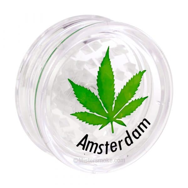 Grinder Ragga Amsterdam and leaf 60 mm