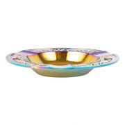 rainbow leaf metal ashtray