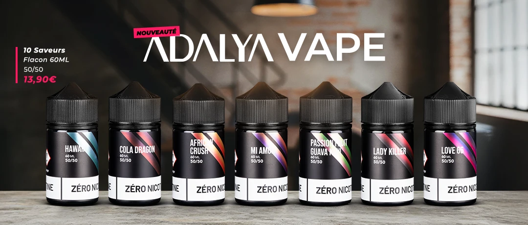 Recharges e-liquides Adalya
