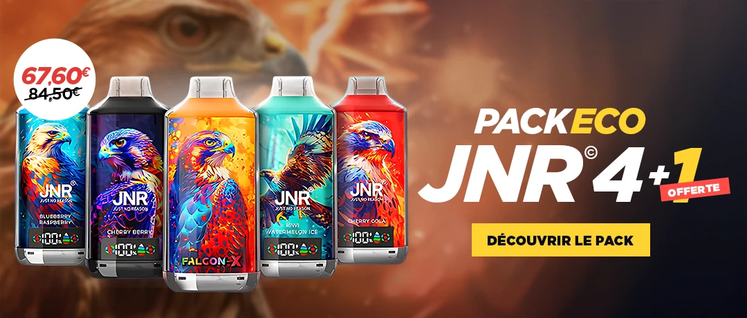 Puff JNR pack - Lot de 5 au meilleur prix - Offre à ne pas manquer ! Livraison offerte
