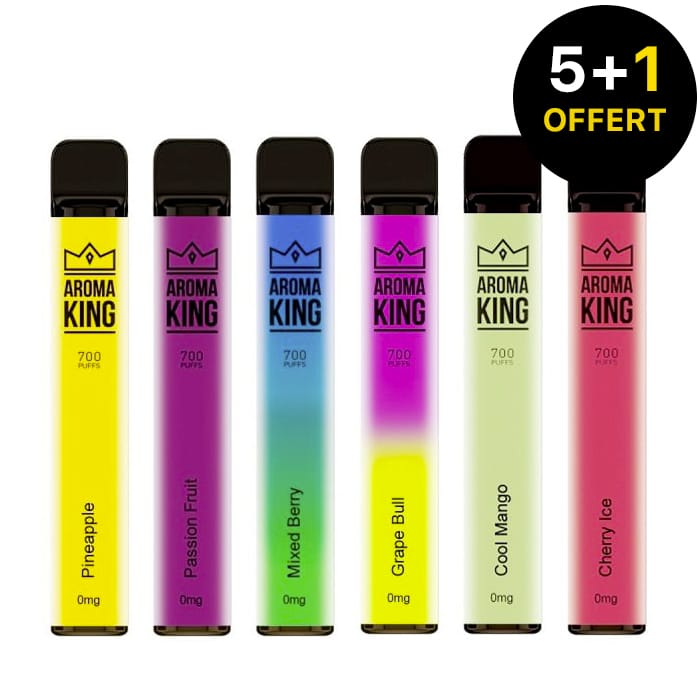 Pack Puff AROMA KING Puff cigarette jetable en lot pas cher