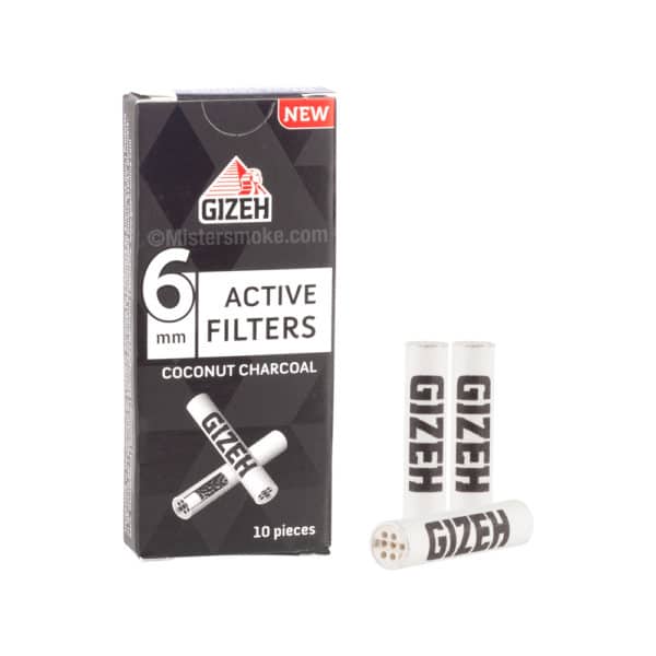 filtres active filters gizeh au charbon actif