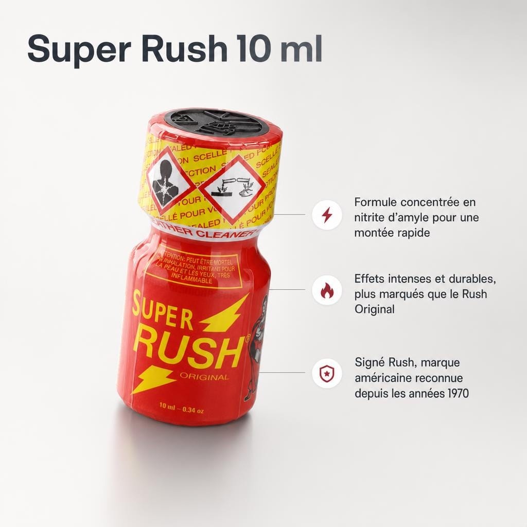 AAA - Poppers Super Rush - 10 ml - image-1